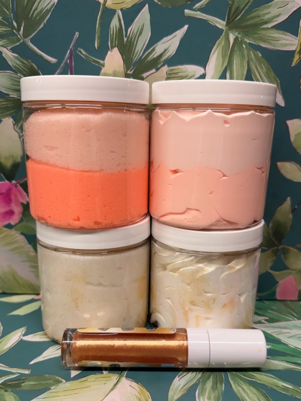 Aminnah Pumpkin Spice Smores Bundle 5pc Butter Scrub Lip Gloss - Picture 3 of 3